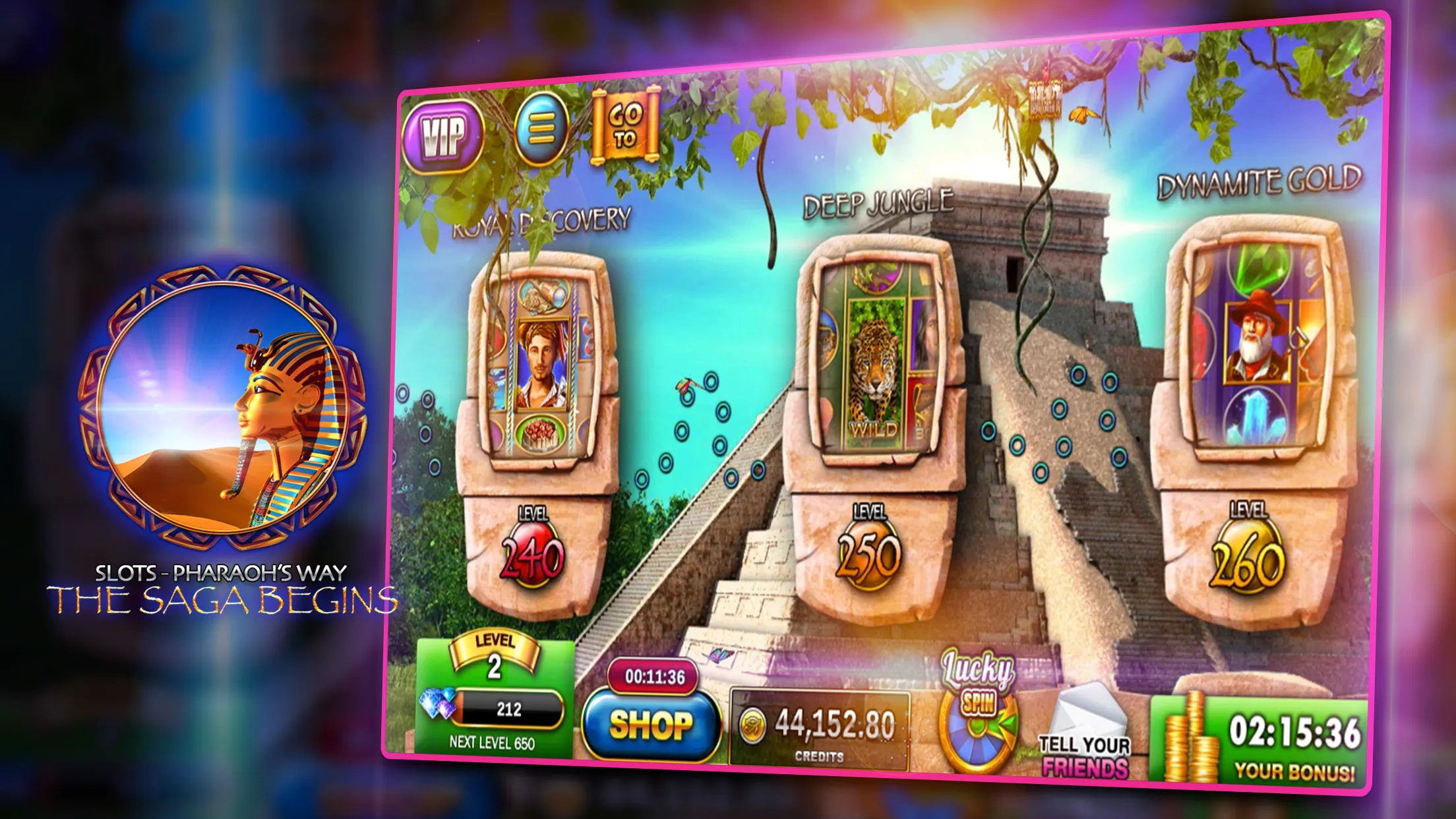 Slots - Pharaoh's Way Casino | Indus Appstore | Screenshot