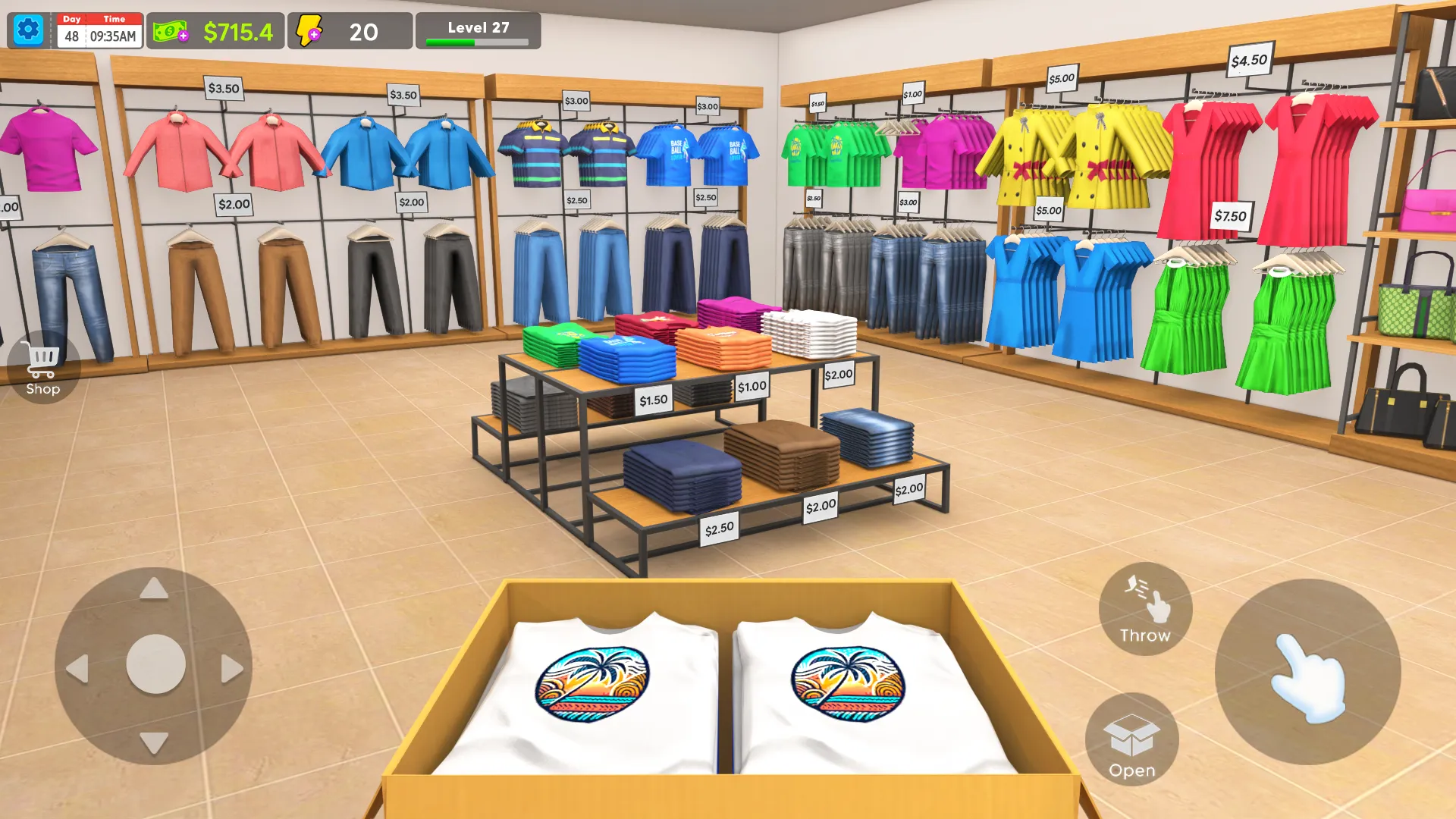 Clothing Shop - Simulator Game | Indus Appstore | Screenshot