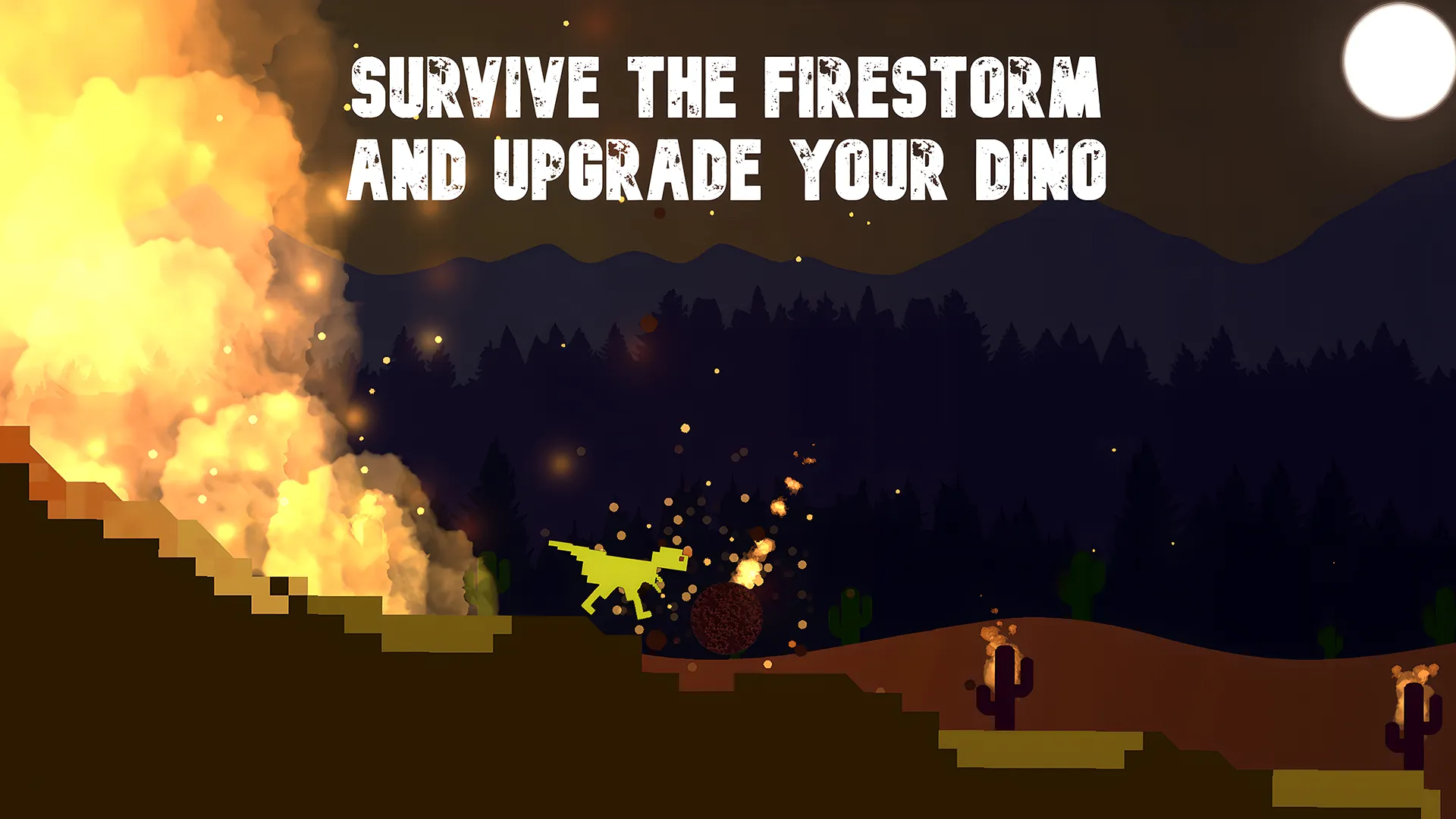 Dino Run Survival | Indus Appstore | Screenshot