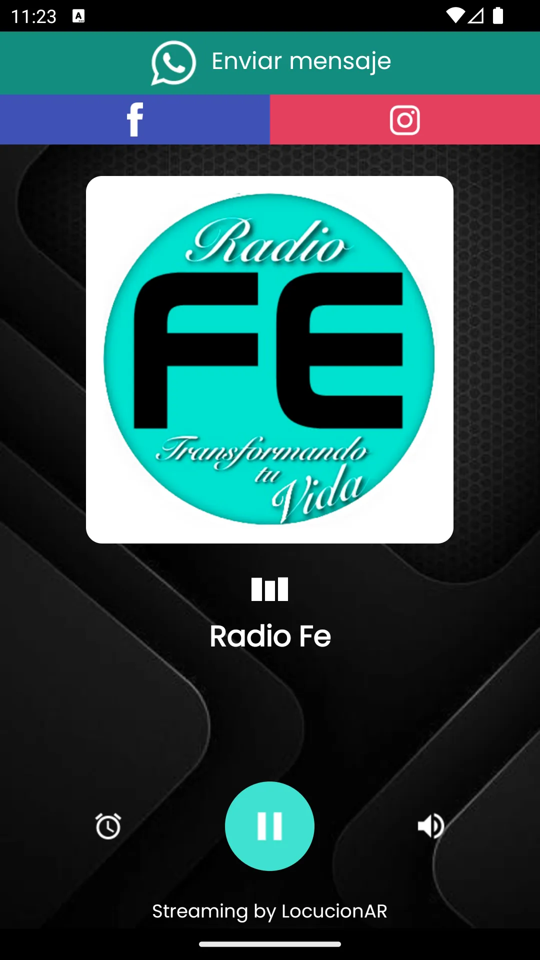 Radio Fe | Indus Appstore | Screenshot