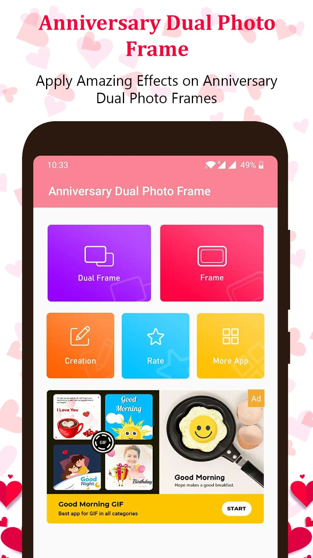 Anniversary Dual Photo Frames | Indus Appstore | Screenshot