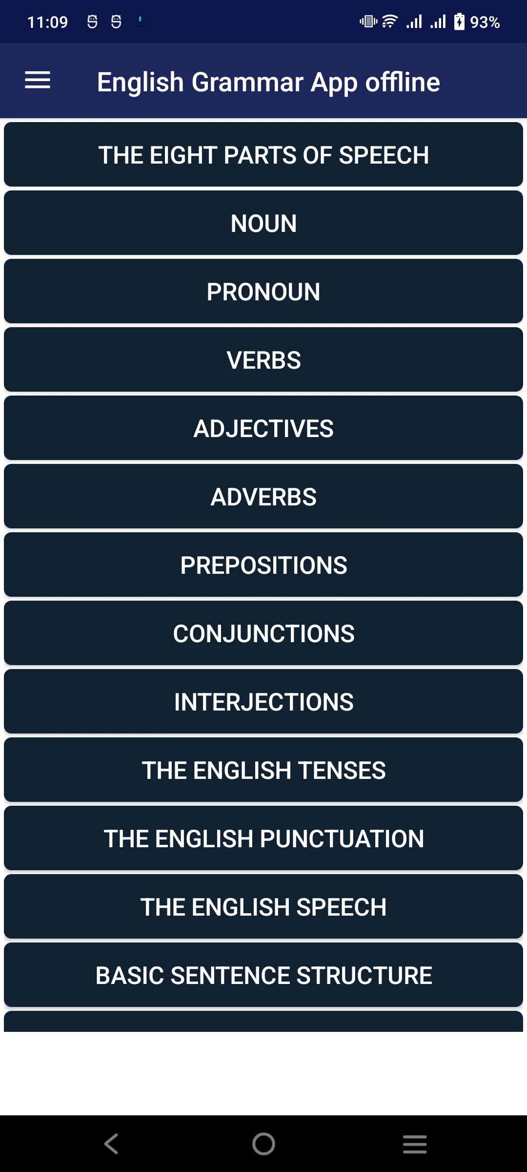 Learn English Grammar offline | Indus Appstore | Screenshot