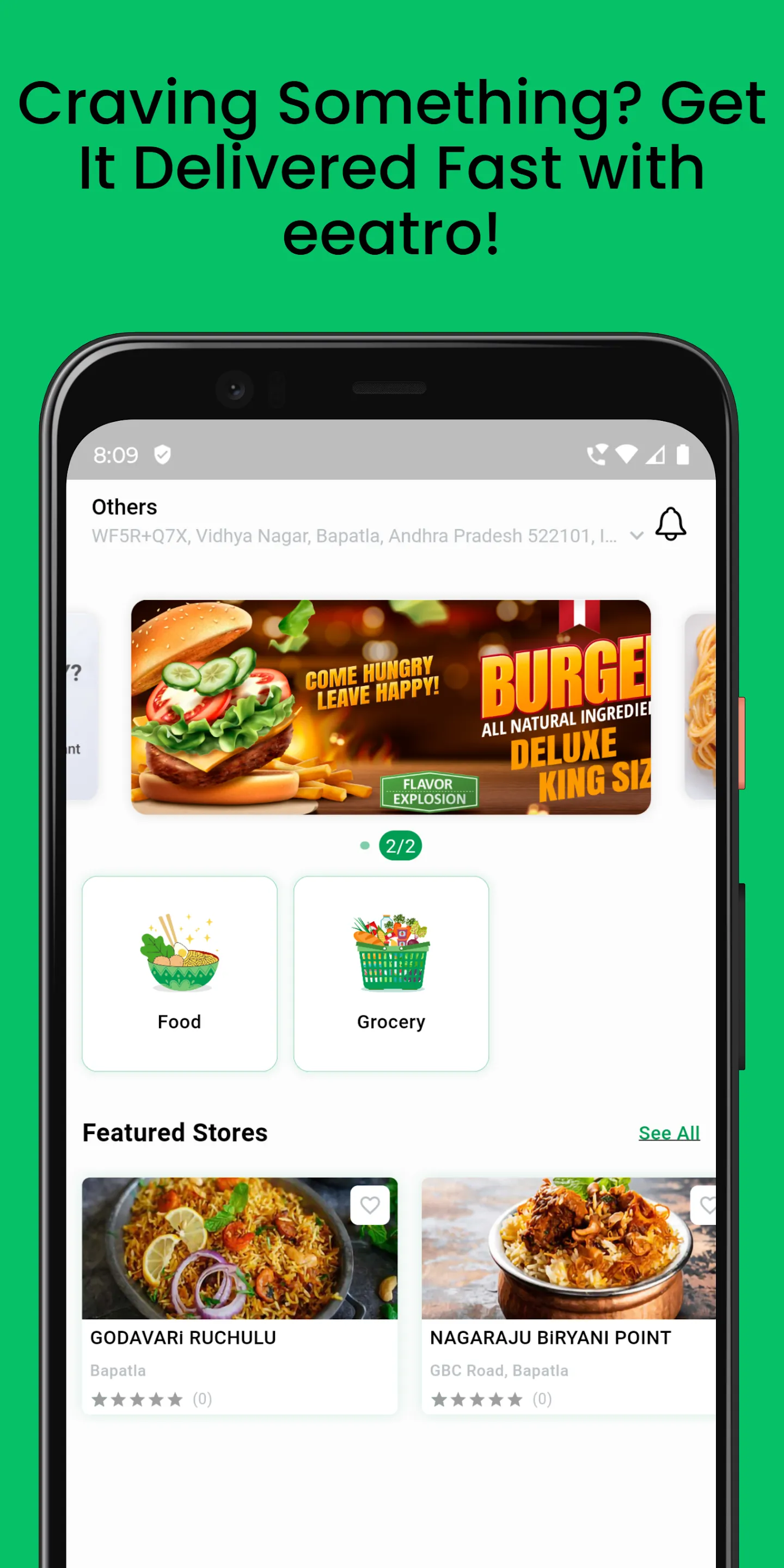 eeatro : Food Delivery | Indus Appstore | Screenshot
