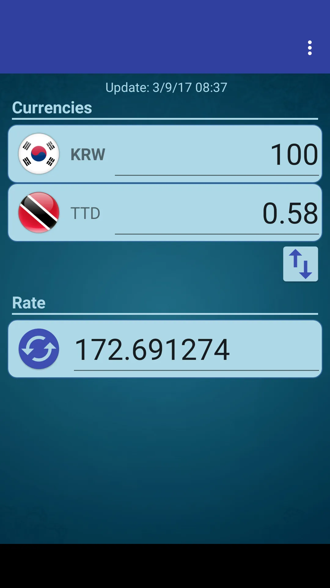 KRW Won x Trinidad Tob. Dollar | Indus Appstore | Screenshot