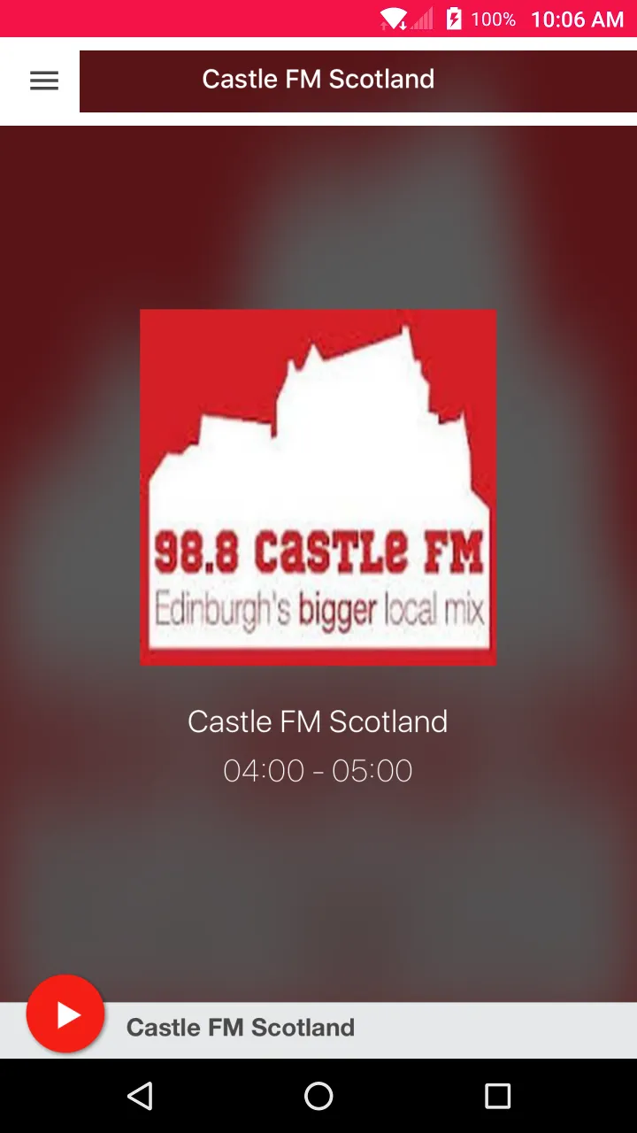 Castle FM Scotland | Indus Appstore | Screenshot