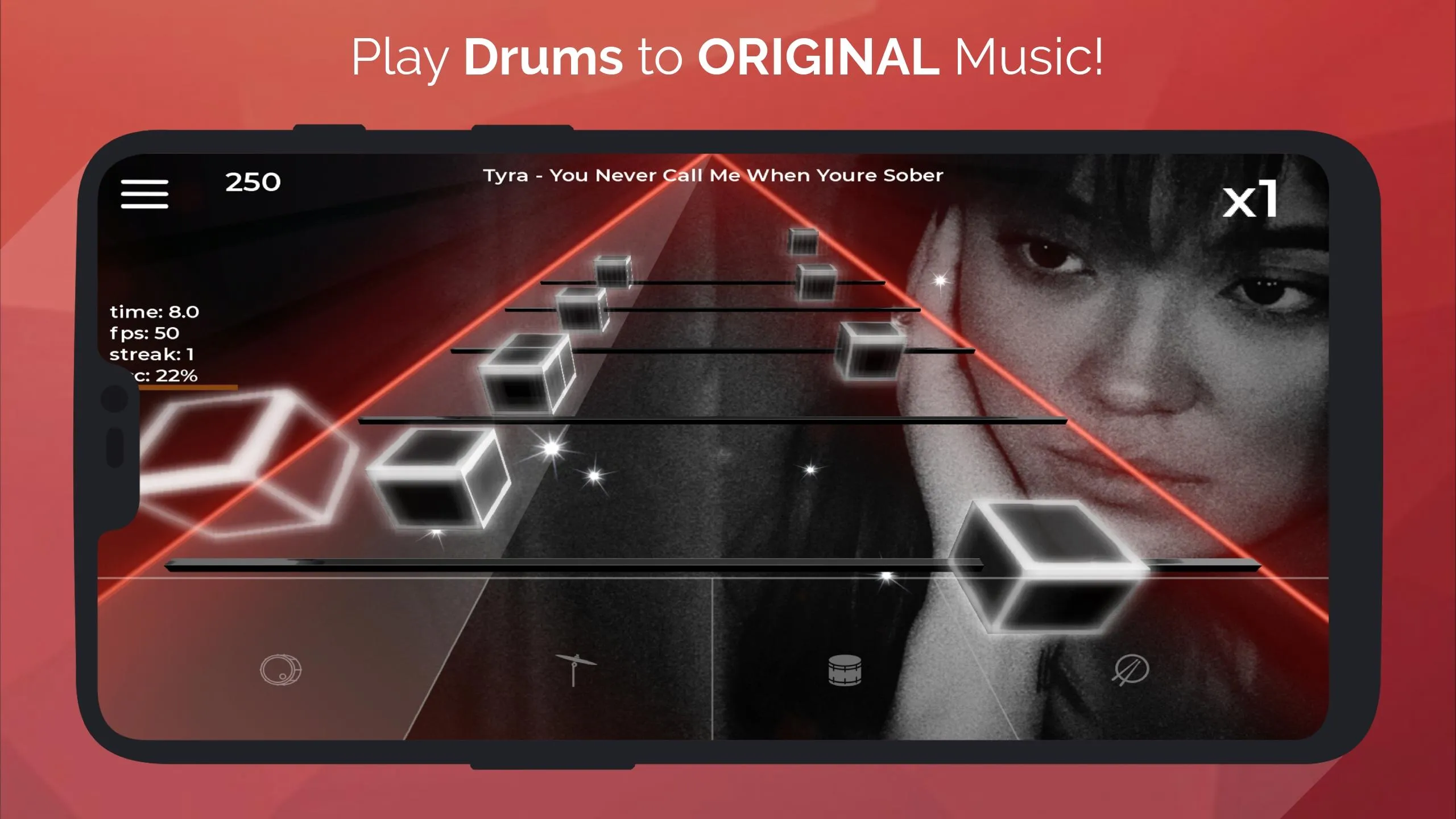 Drumblox Music Game | Indus Appstore | Screenshot