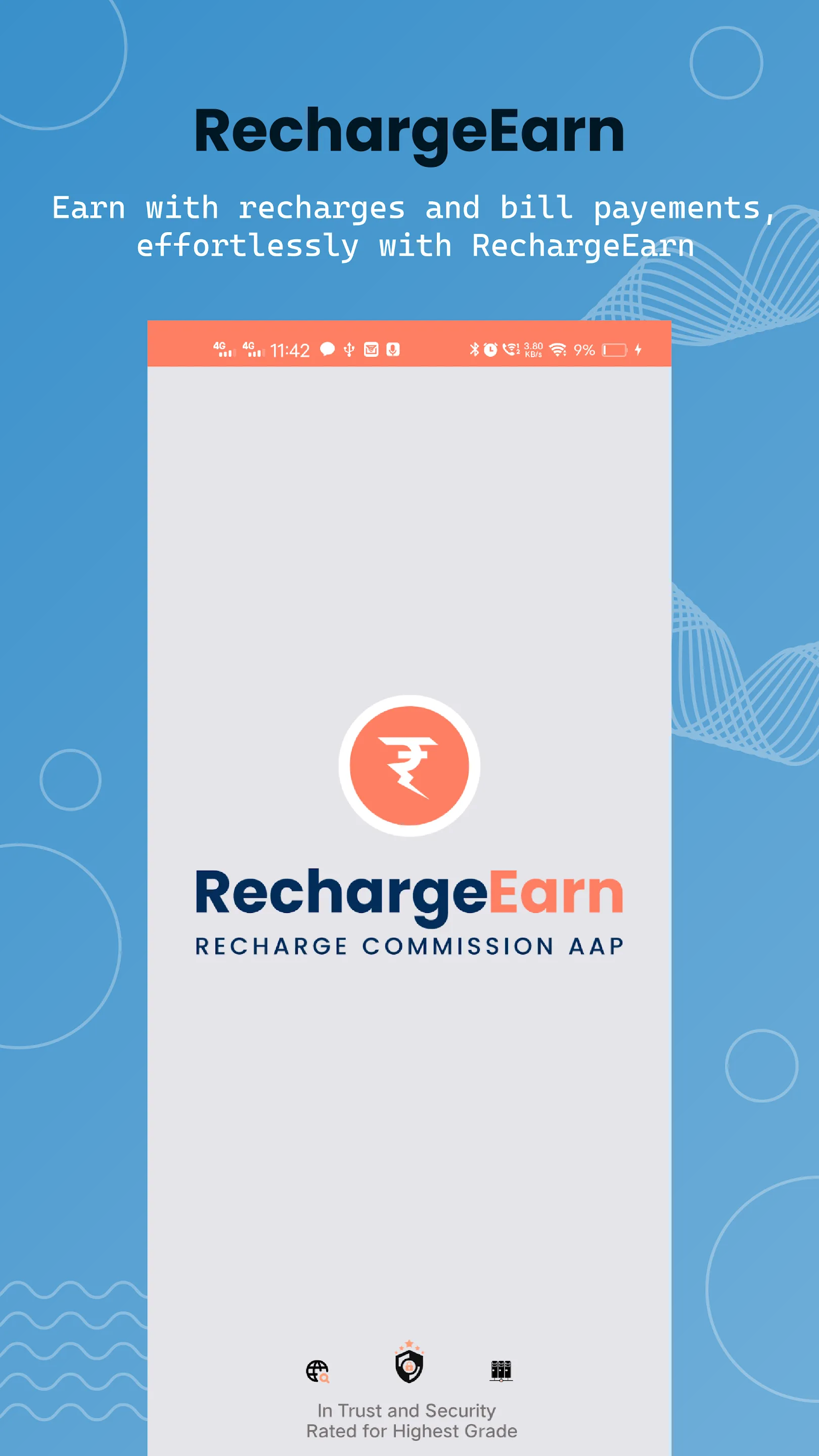 Recharge Earn | Commission App | Indus Appstore | Screenshot