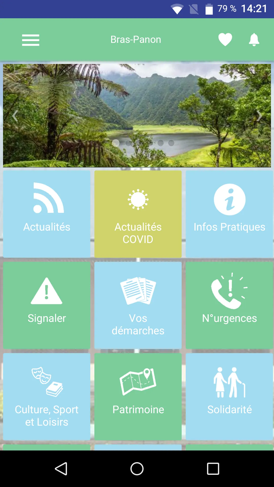 Bras-Panon Application mobile | Indus Appstore | Screenshot