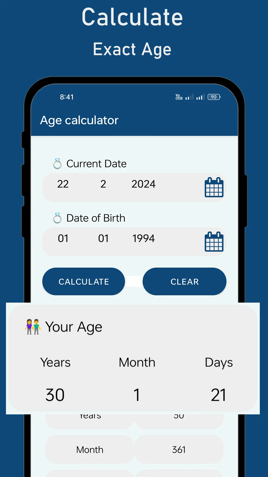 Age Calculator: Date of Birth | Indus Appstore | Screenshot