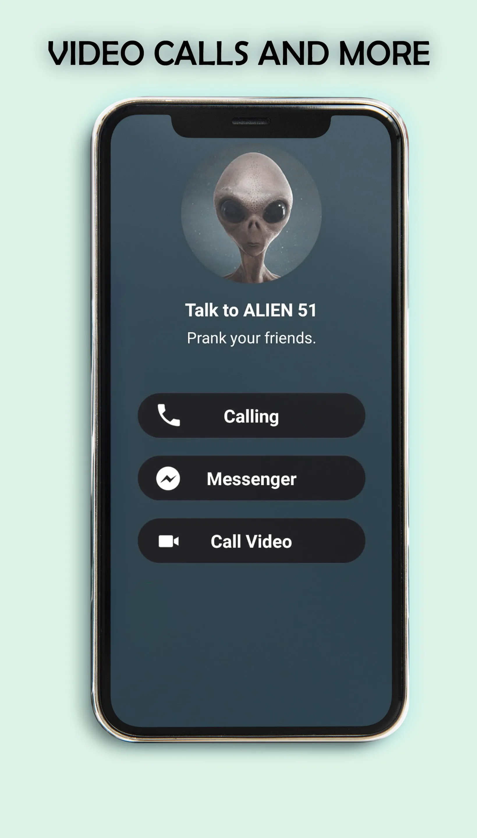 Alien Fake Video Call App | Indus Appstore | Screenshot