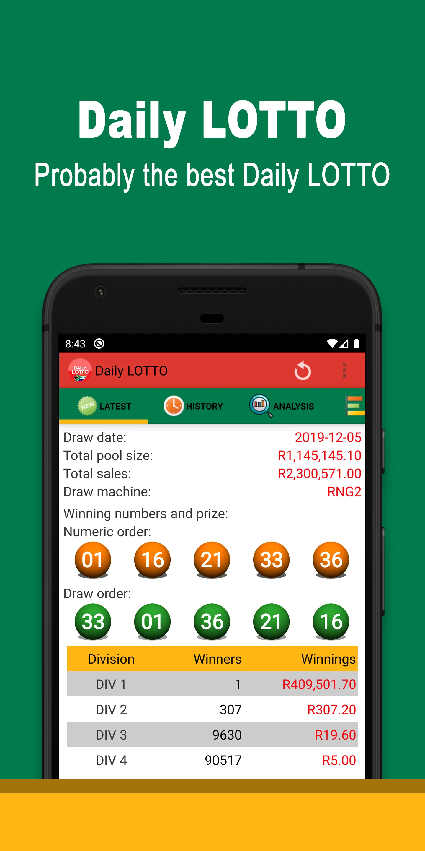 Daily LOTTO Kiosk | Indus Appstore | Screenshot