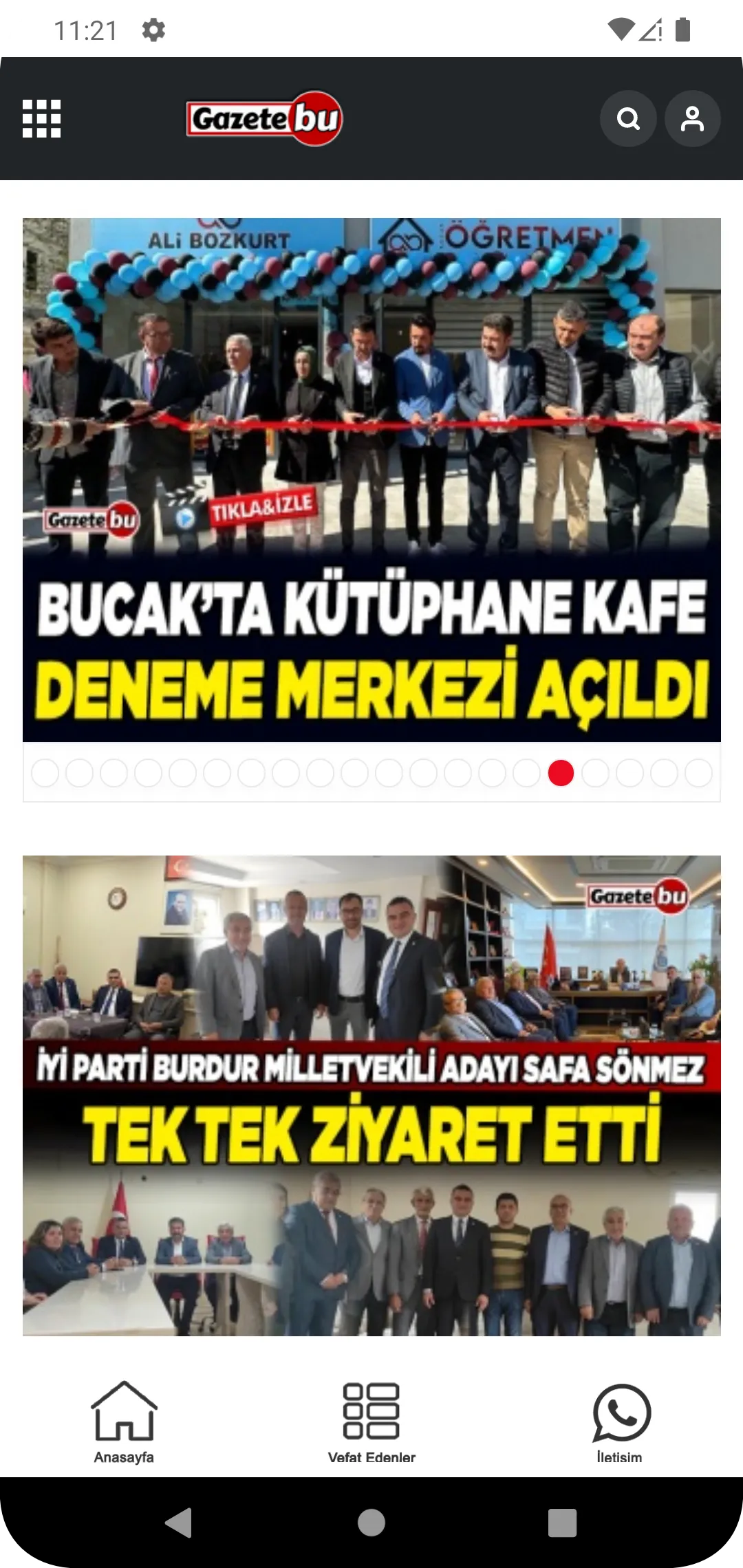 GazeteBU | Indus Appstore | Screenshot