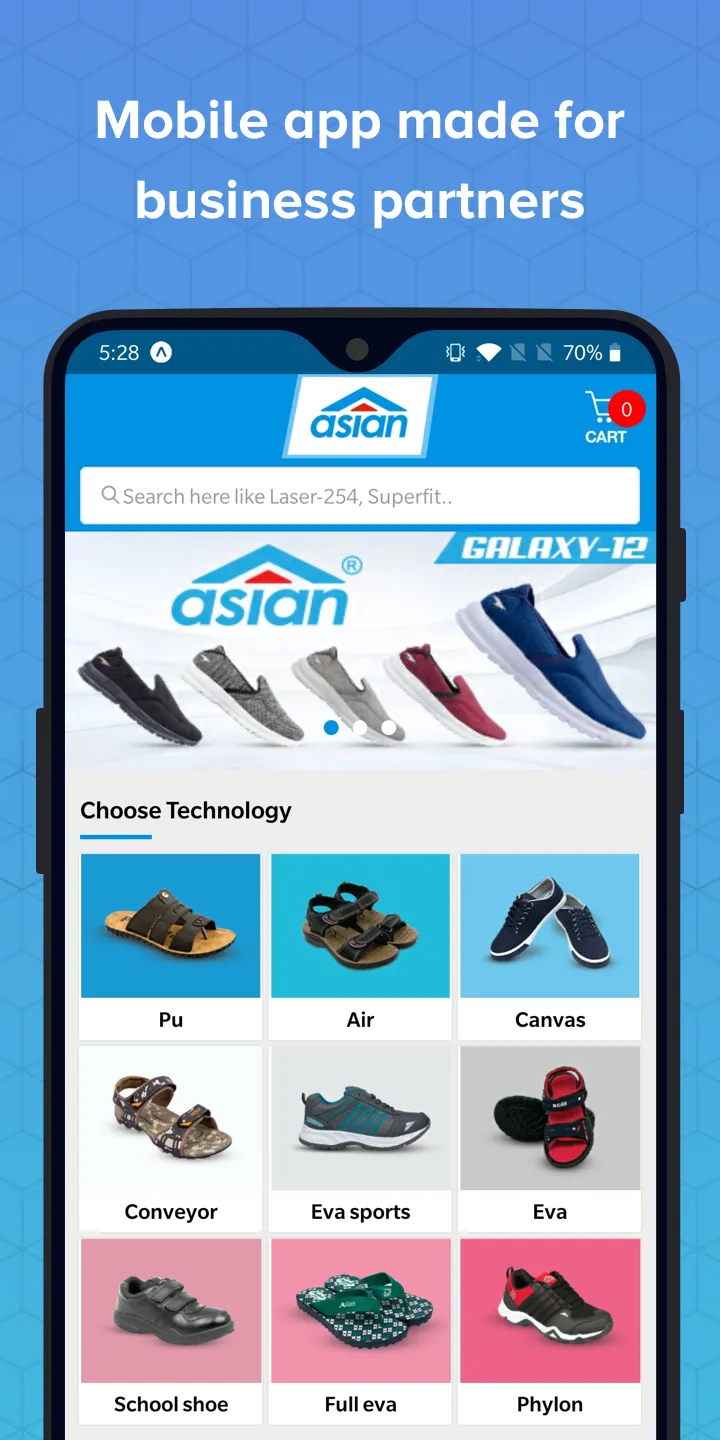 Asian Footwears | Indus Appstore | Screenshot