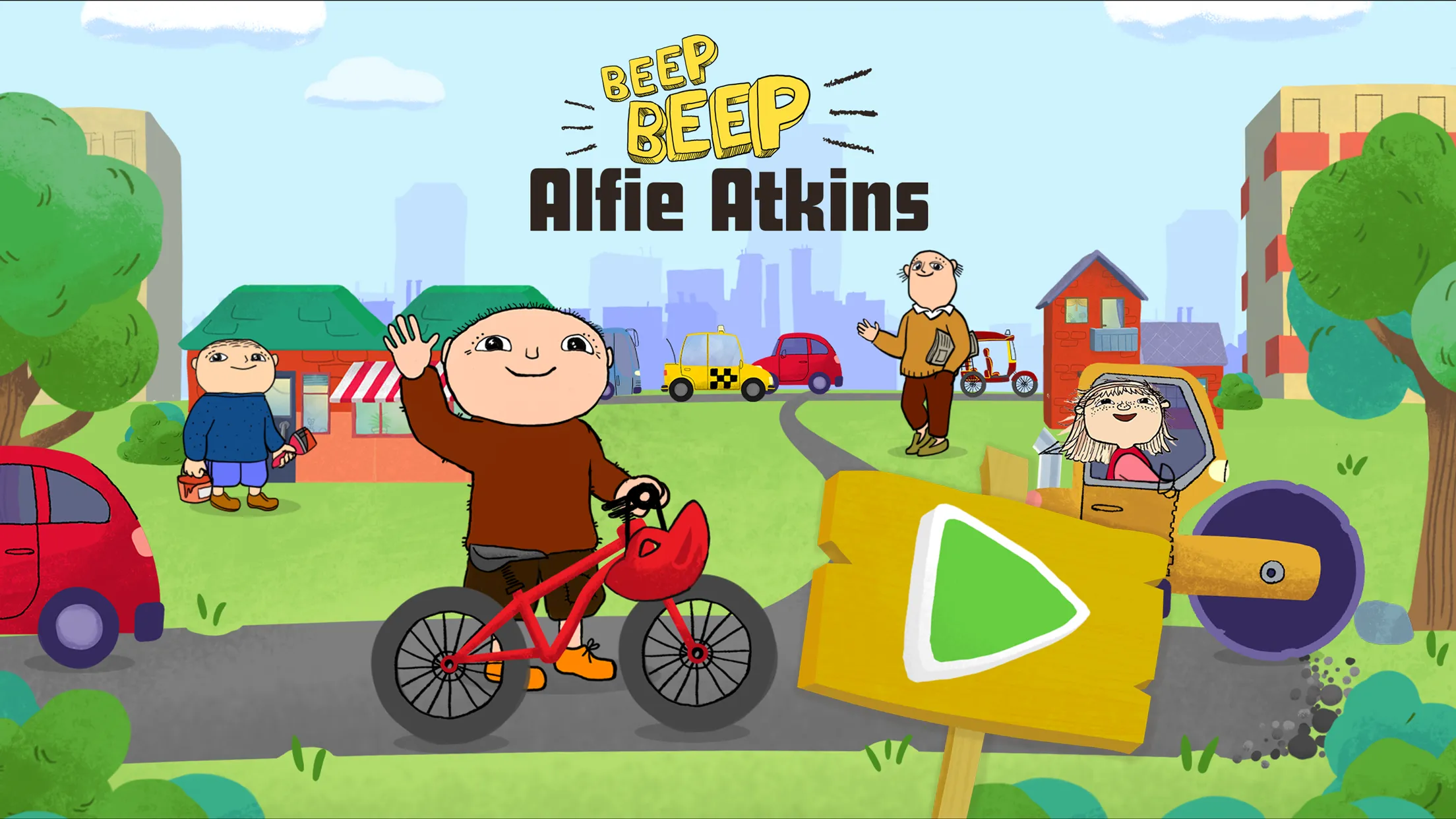 Beep, beep, Alfie Atkins | Indus Appstore | Screenshot