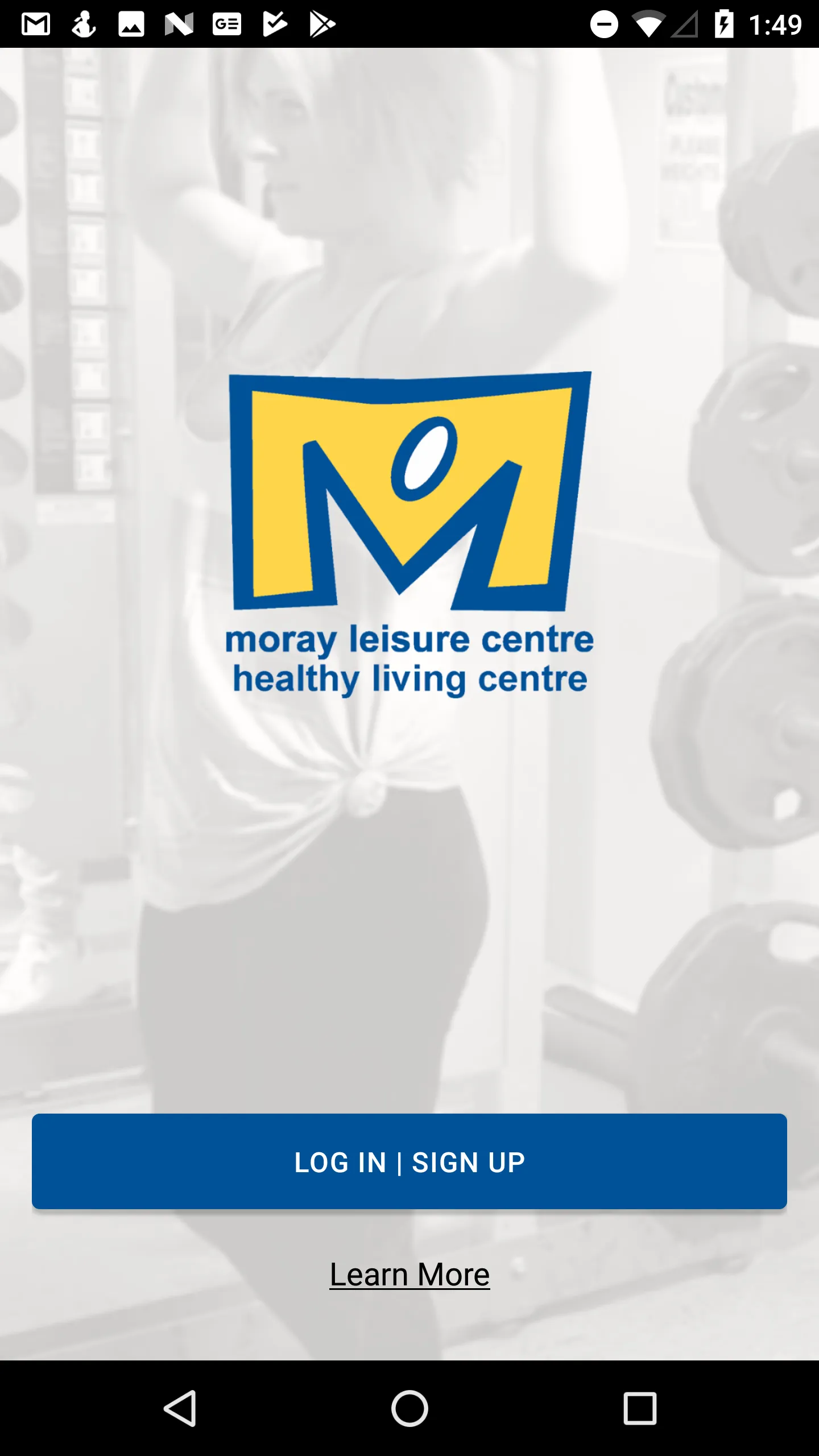 Moray Leisure Centre | Indus Appstore | Screenshot