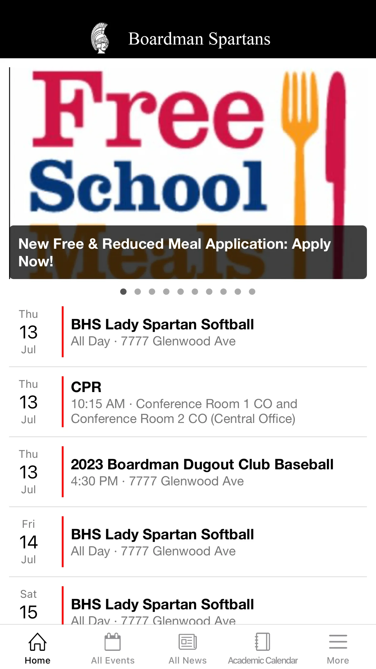 Boardman Local Schools | Indus Appstore | Screenshot