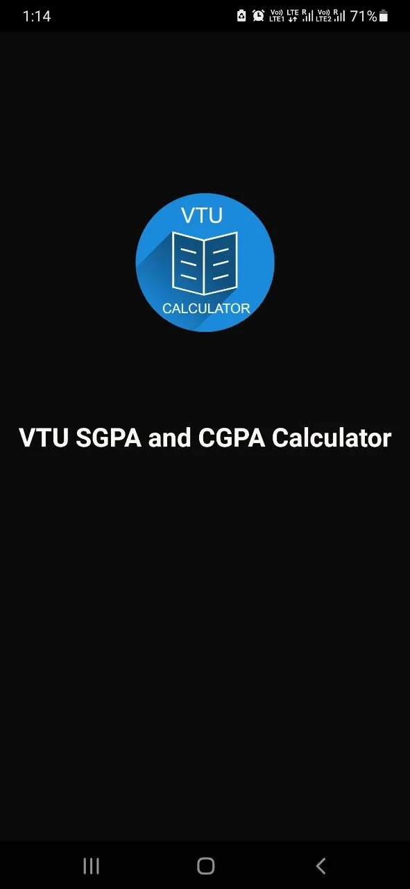 VTU SGPA and CGPA Calculator | Indus Appstore | Screenshot