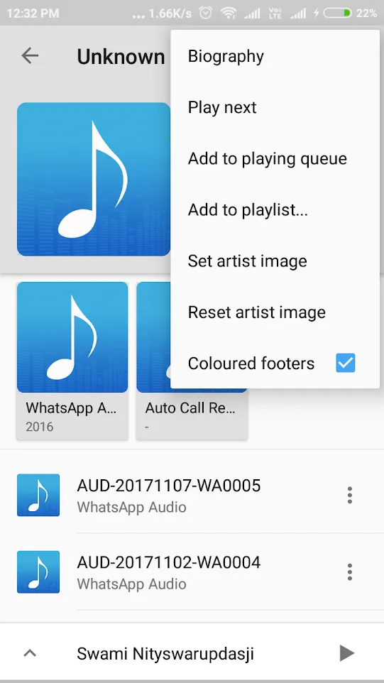 MP3 Player | Indus Appstore | Screenshot