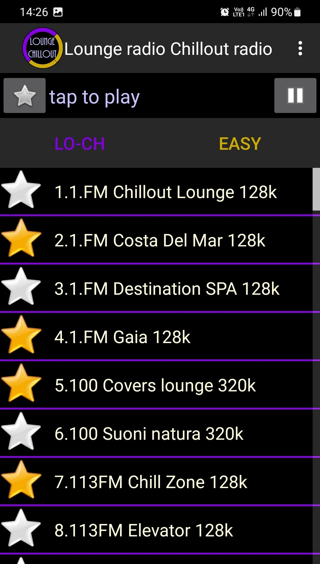 Lounge radio Chillout radio | Indus Appstore | Screenshot