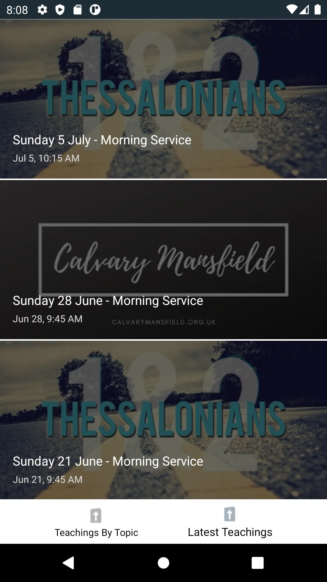 Calvary Mansfield | Indus Appstore | Screenshot