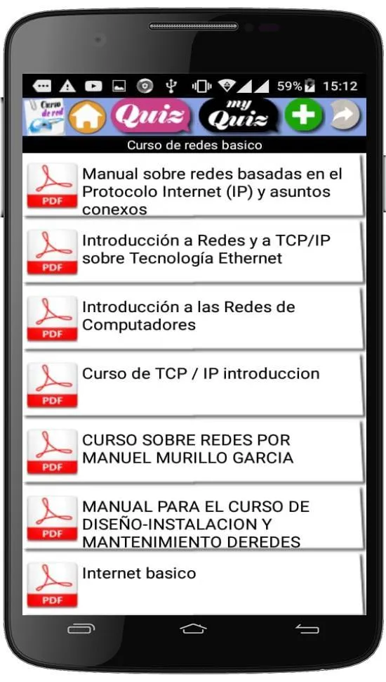 Curso de Red | Indus Appstore | Screenshot