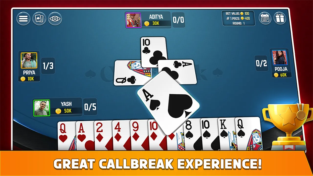 Callbreak - Offline | Indus Appstore | Screenshot