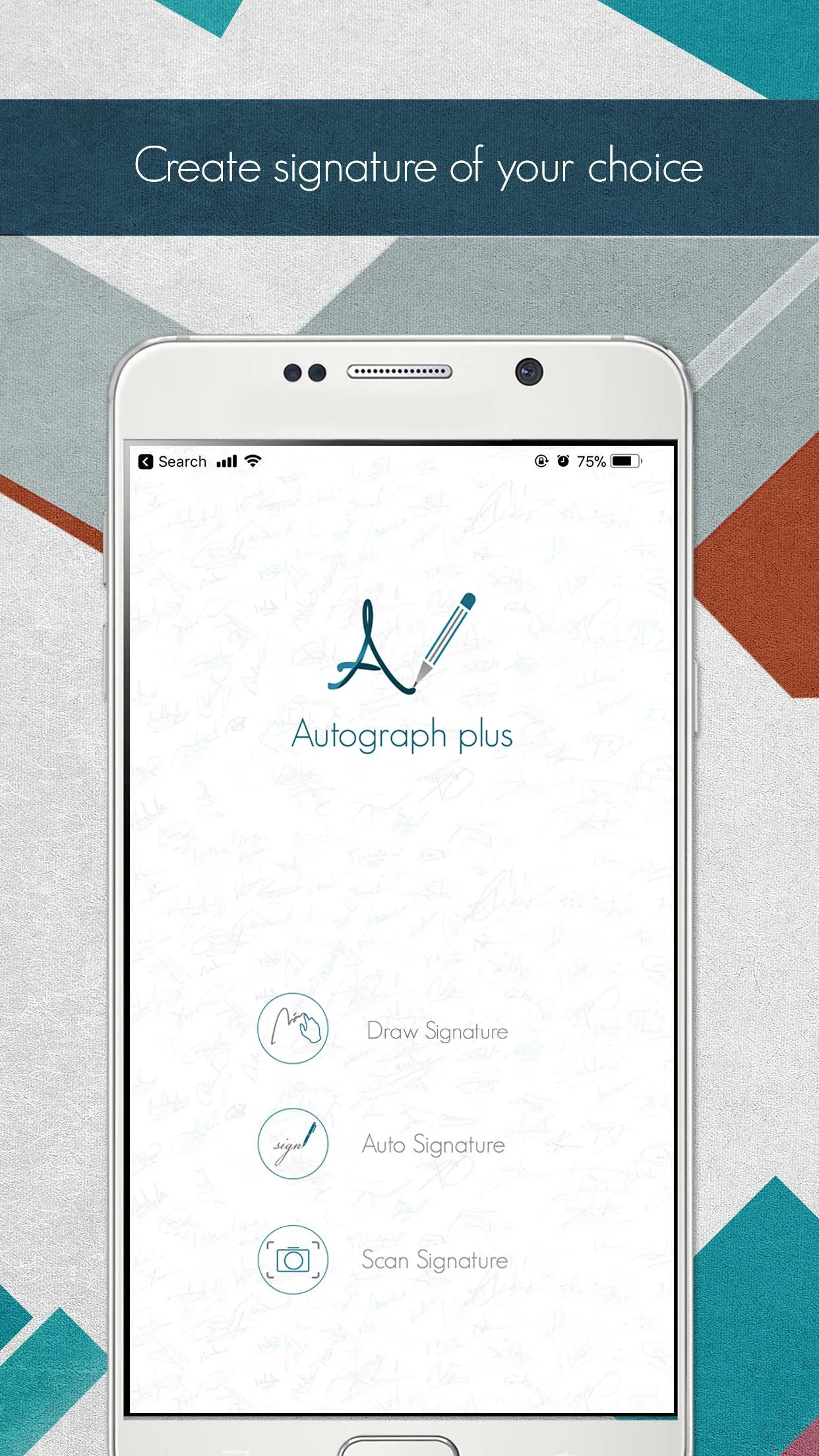 Autograph+: Signature Maker | Indus Appstore | Screenshot