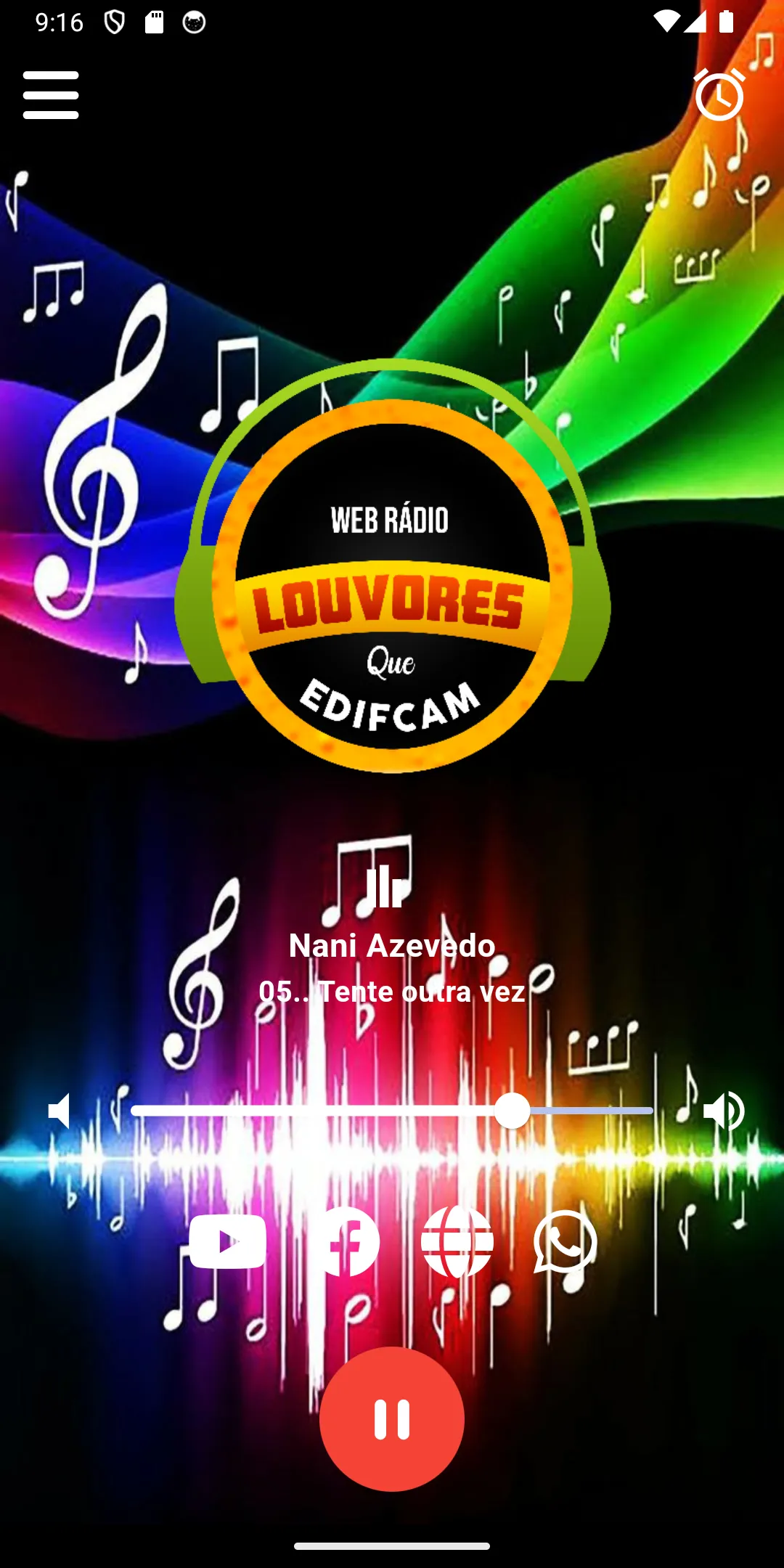 Rádio Louvores que Edificam | Indus Appstore | Screenshot