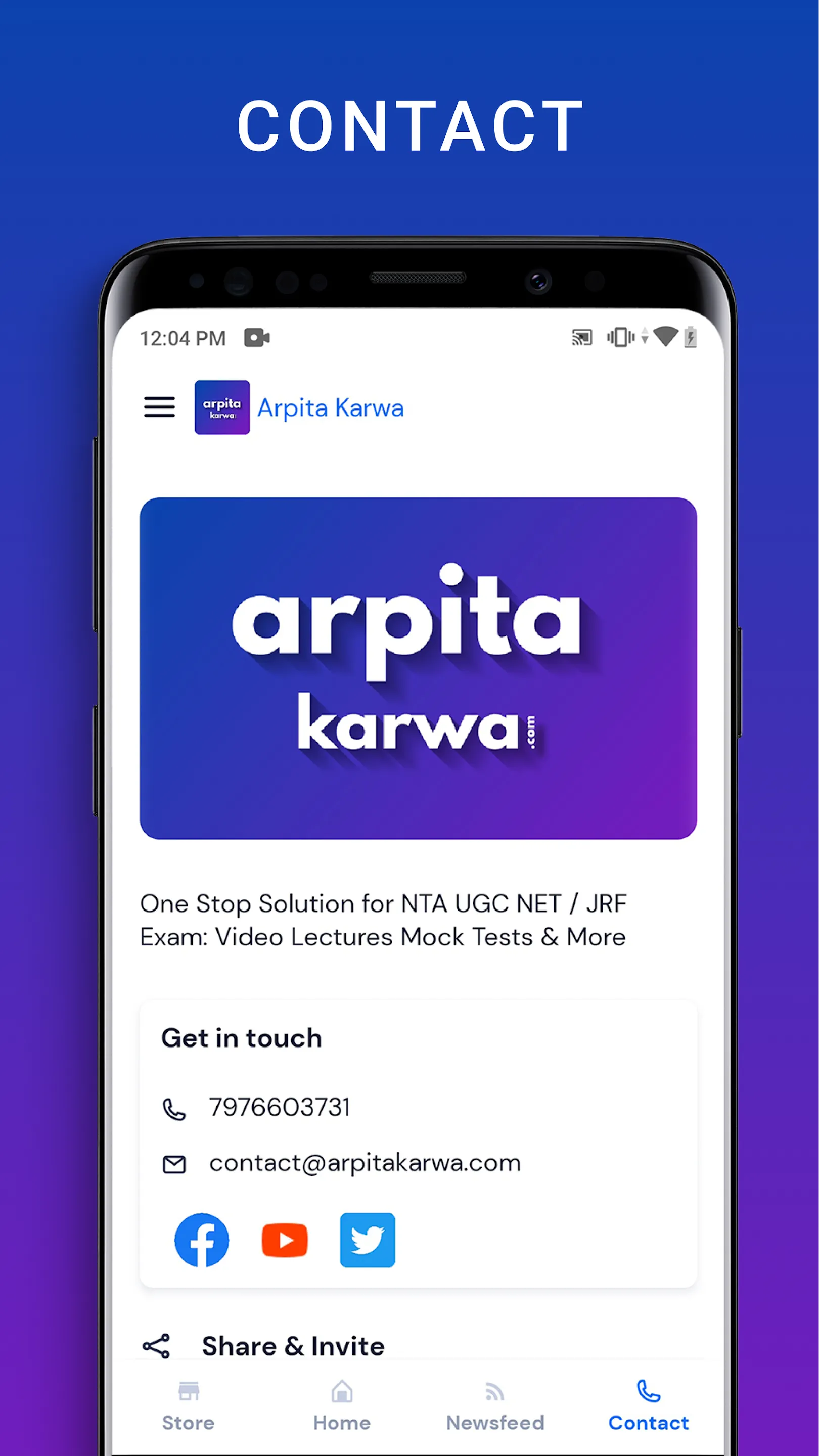 Arpita Karwa Learning App | Indus Appstore | Screenshot