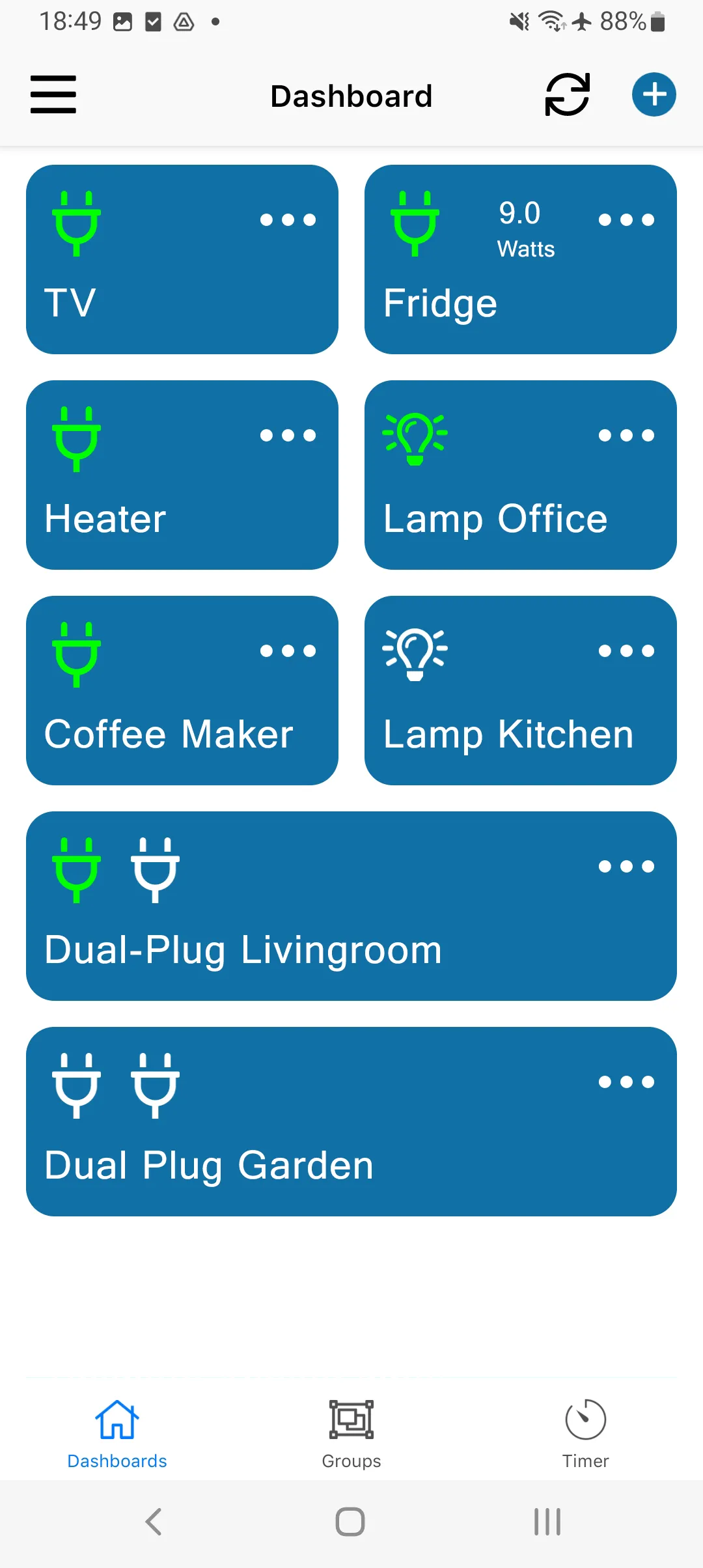 Tasmotrol - Tasmota Dashboard | Indus Appstore | Screenshot