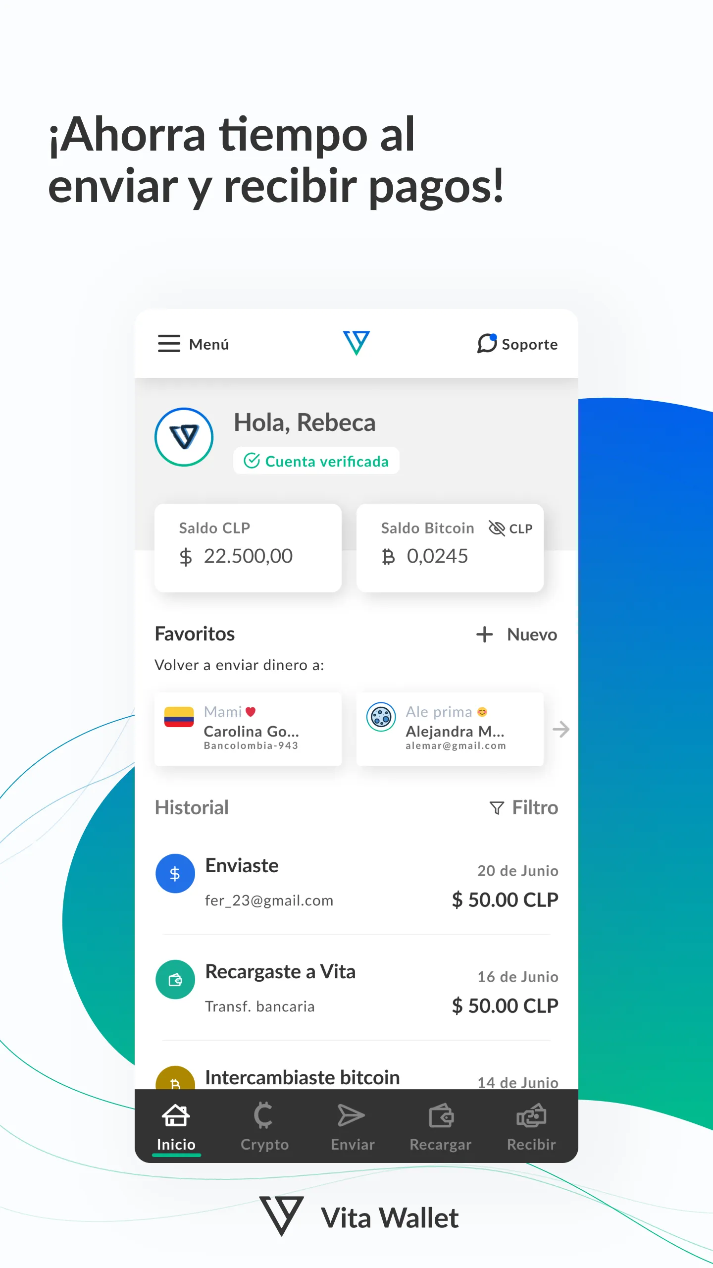 Vita Wallet | Indus Appstore | Screenshot