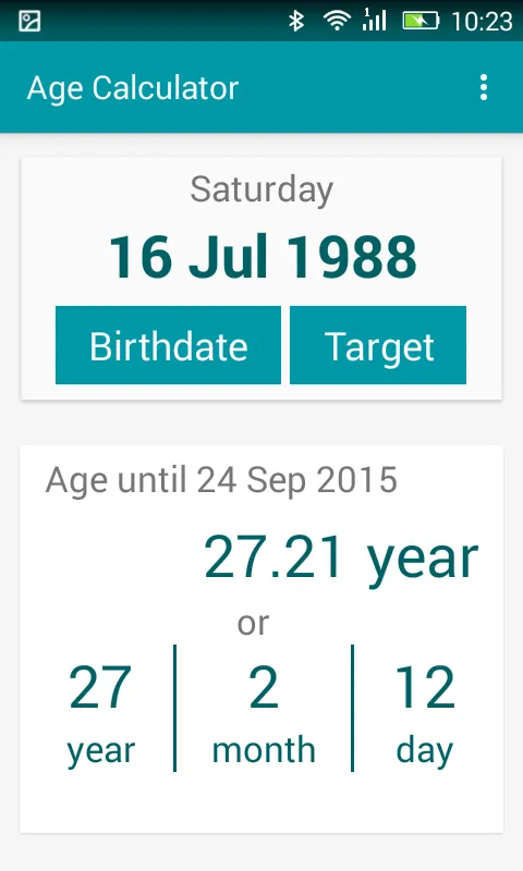 Age Calculator | Indus Appstore | Screenshot