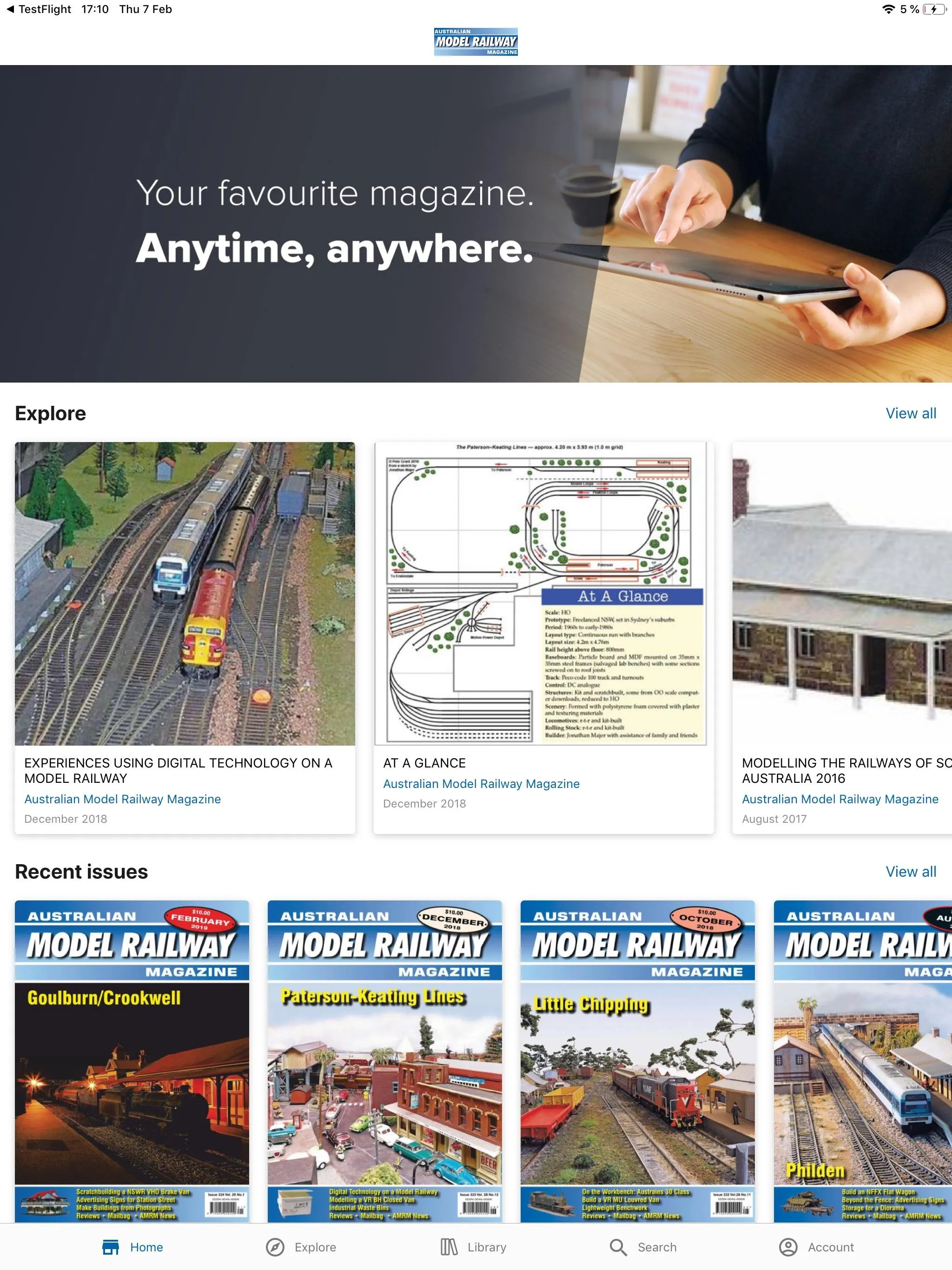 Australian Model Railway Mag | Indus Appstore | Screenshot