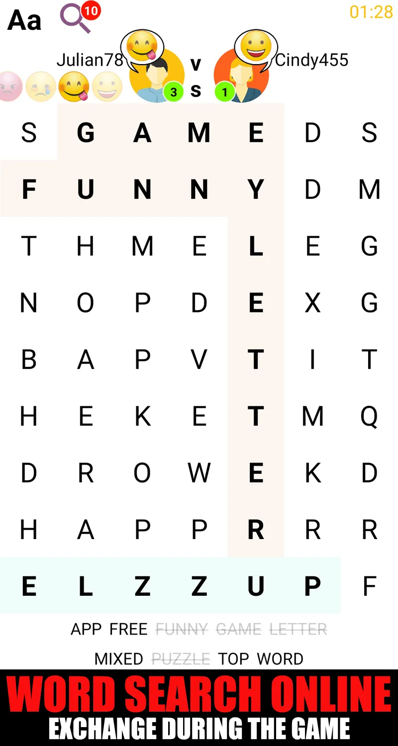 Find the words puzzle | Indus Appstore | Screenshot