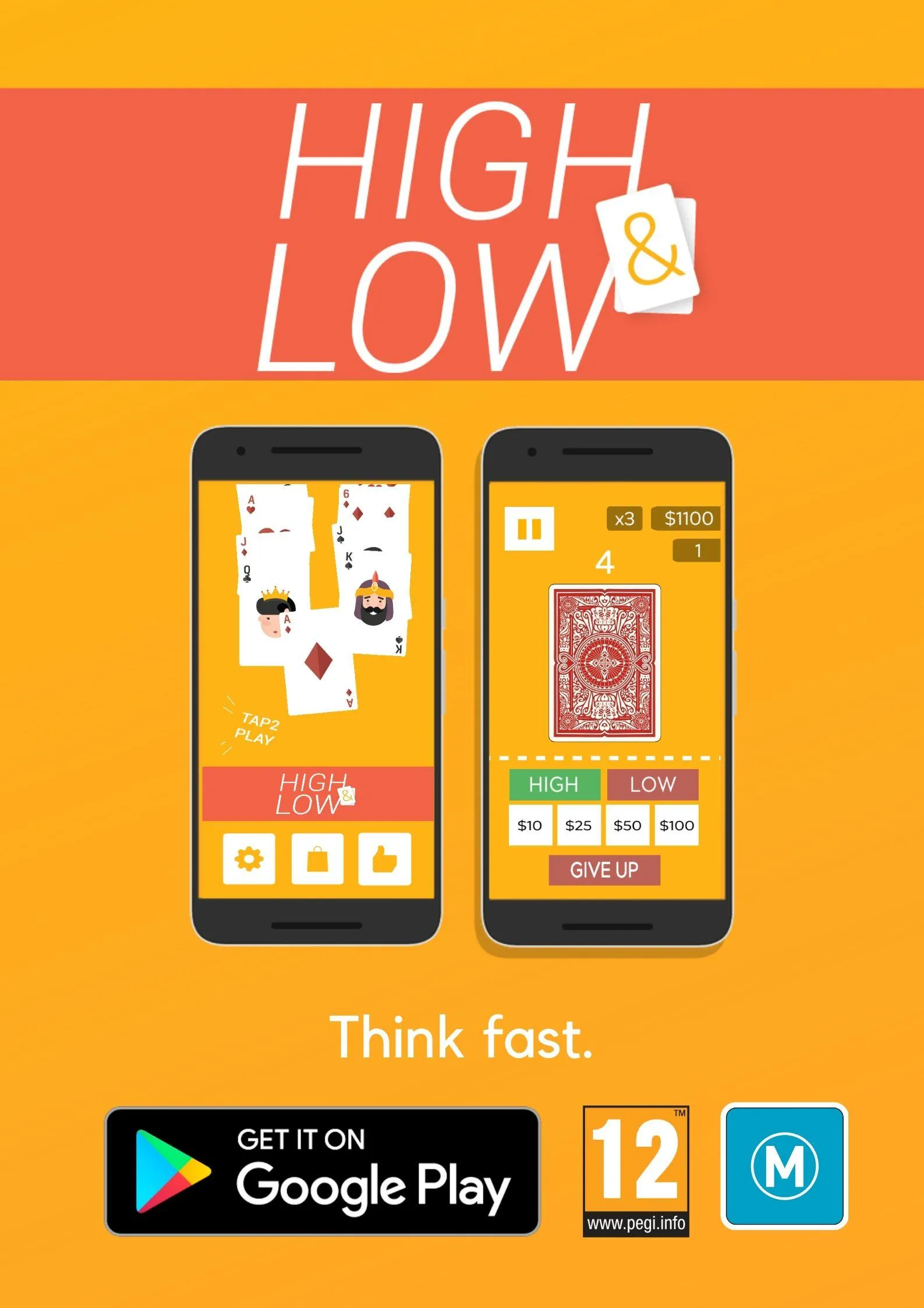 High & Low | Indus Appstore | Screenshot