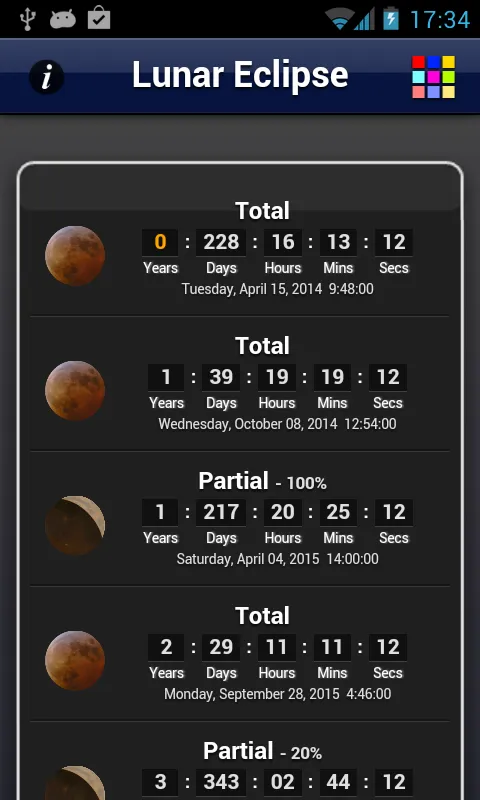 Lunar Eclipse Lite | Indus Appstore | Screenshot