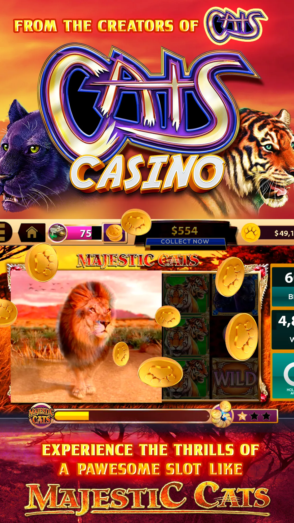 CATS Casino – Real Hit Slot Ma | Indus Appstore | Screenshot