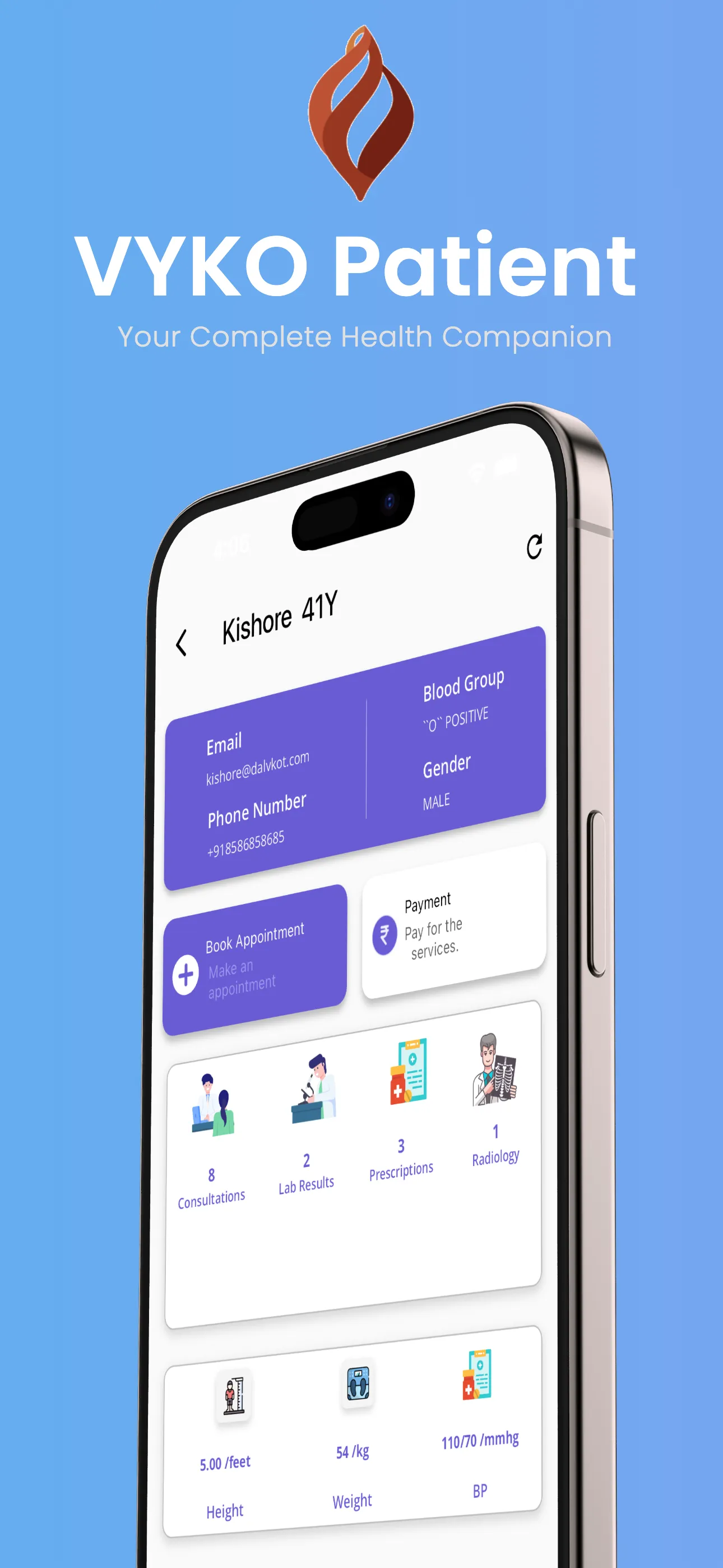VYKO Patient | Indus Appstore | Screenshot