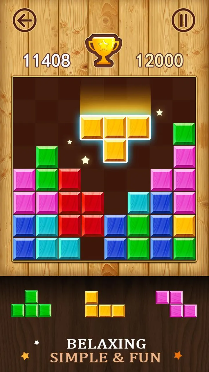 Block Puzzle - Wood Pop | Indus Appstore | Screenshot
