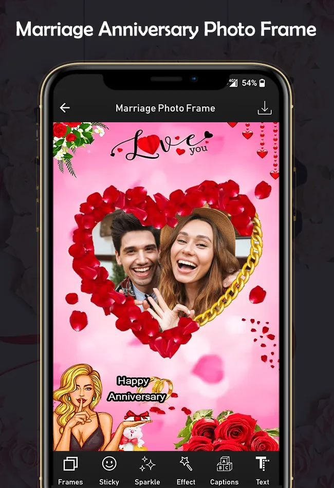 Marriage Photo Frame | Indus Appstore | Screenshot