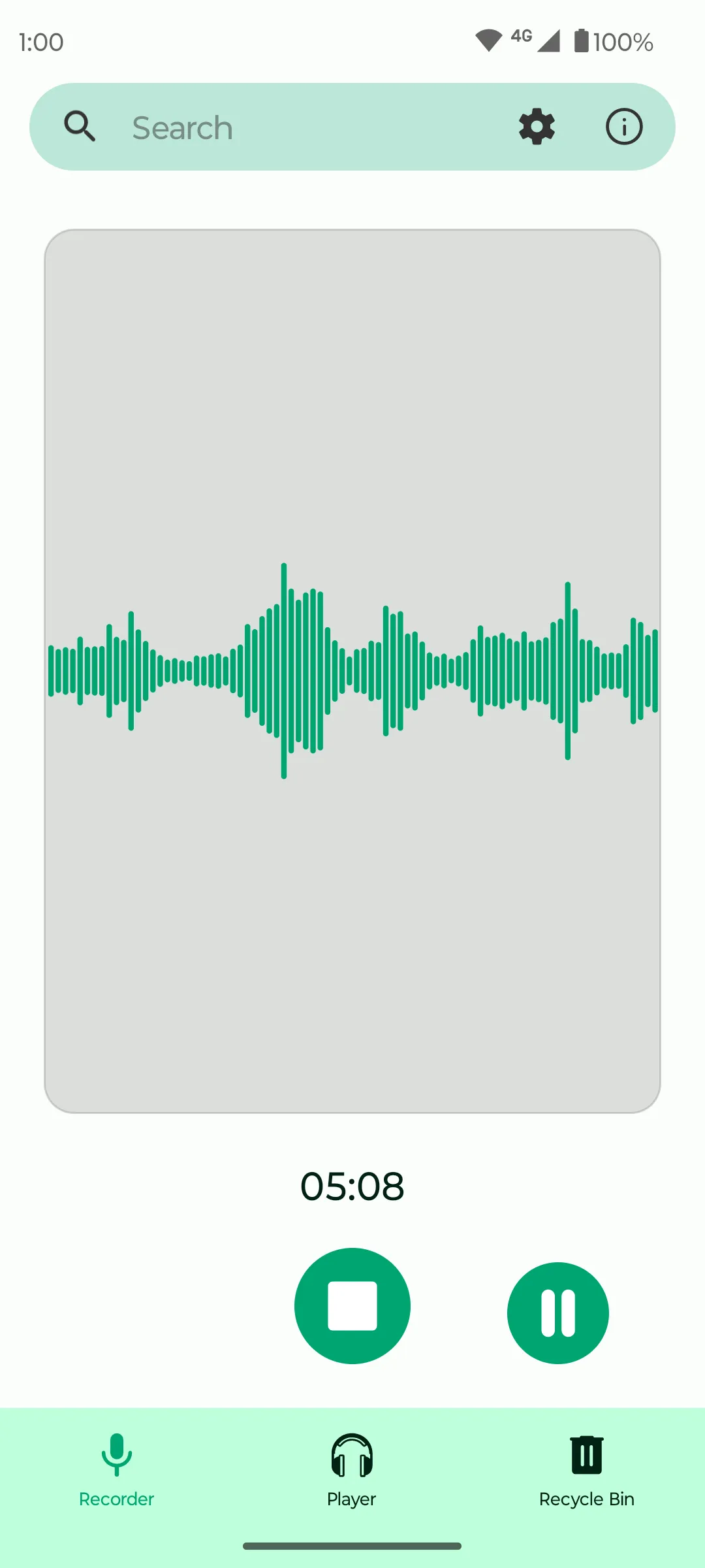 Fossify Voice Recorder | Indus Appstore | Screenshot