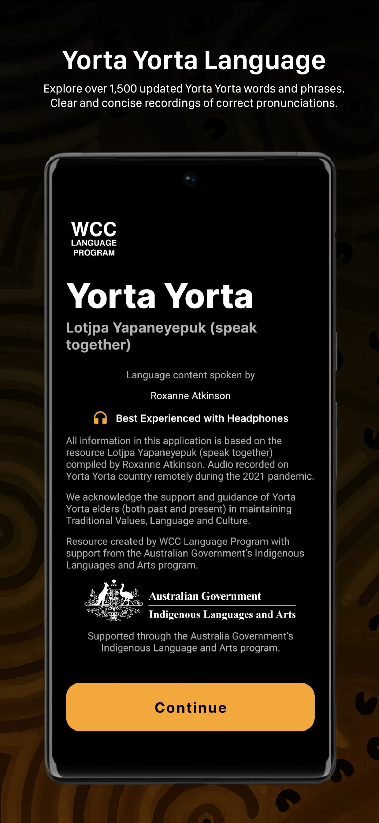 Yorta Yorta Dictionary | Indus Appstore | Screenshot