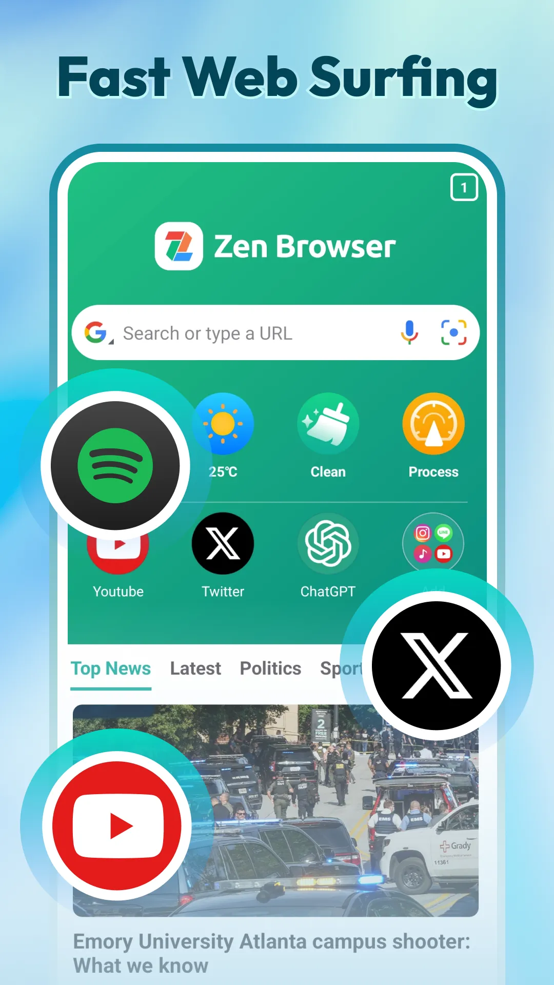 Zen Browser | Indus Appstore | Screenshot