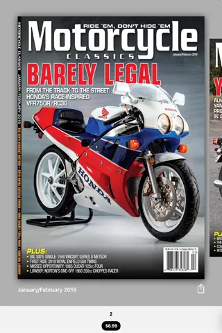 Motorcycle Classics Magazine | Indus Appstore | Screenshot