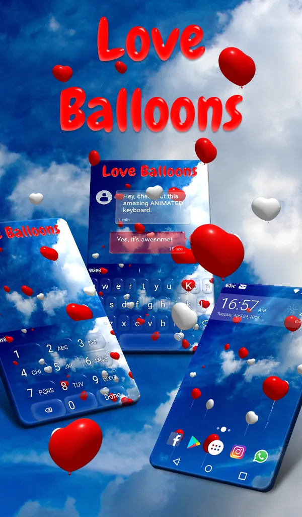 Love Balloons Wallpaper | Indus Appstore | Screenshot