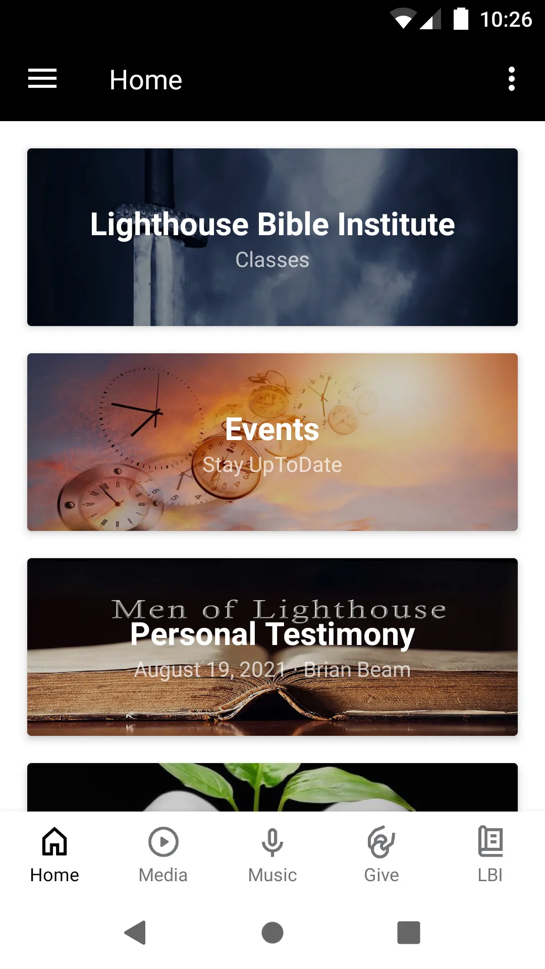 Lighthouse Baptist Church LP | Indus Appstore | Screenshot