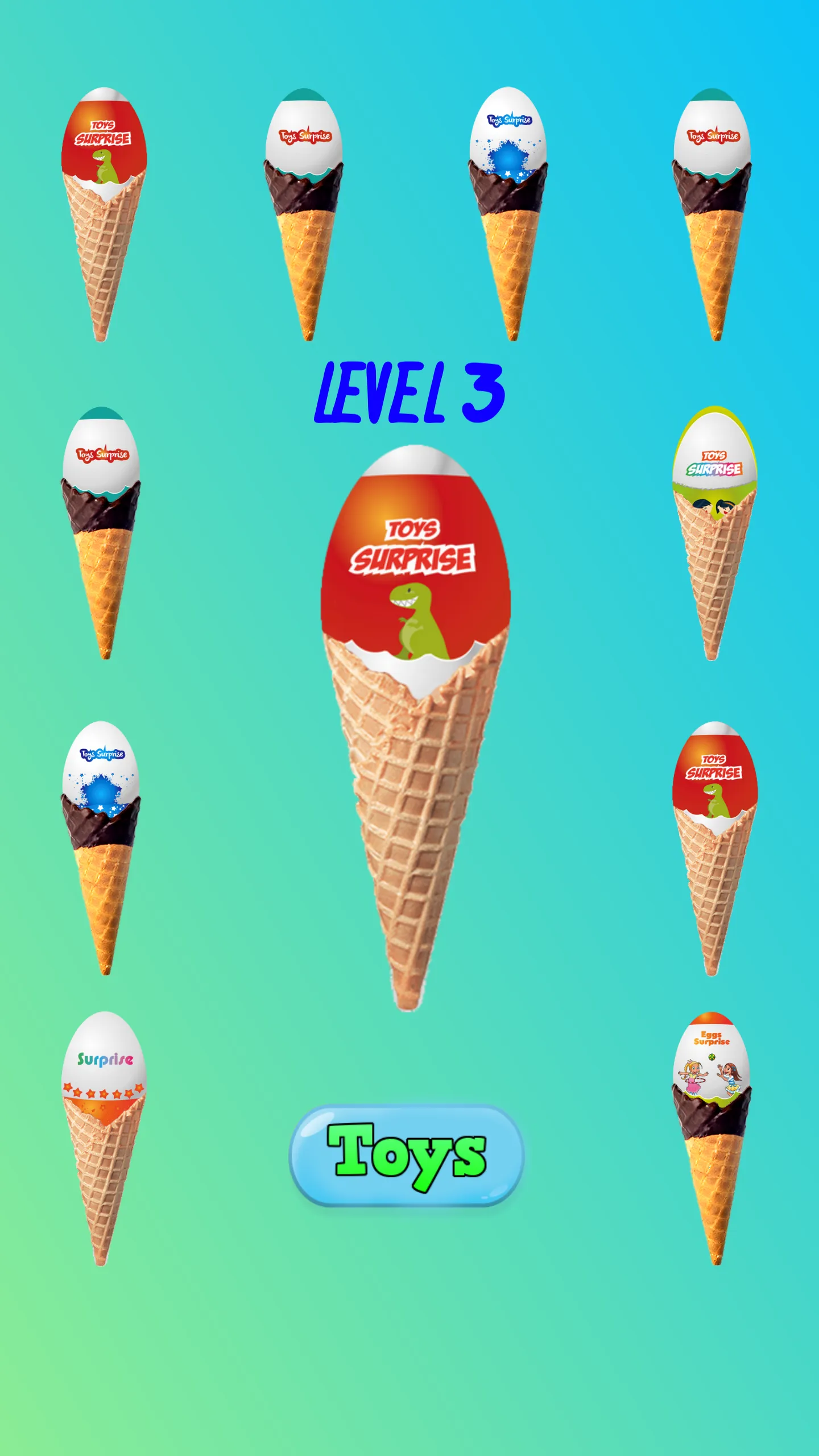 Ice Cream Surprise Eggs | Indus Appstore | Screenshot