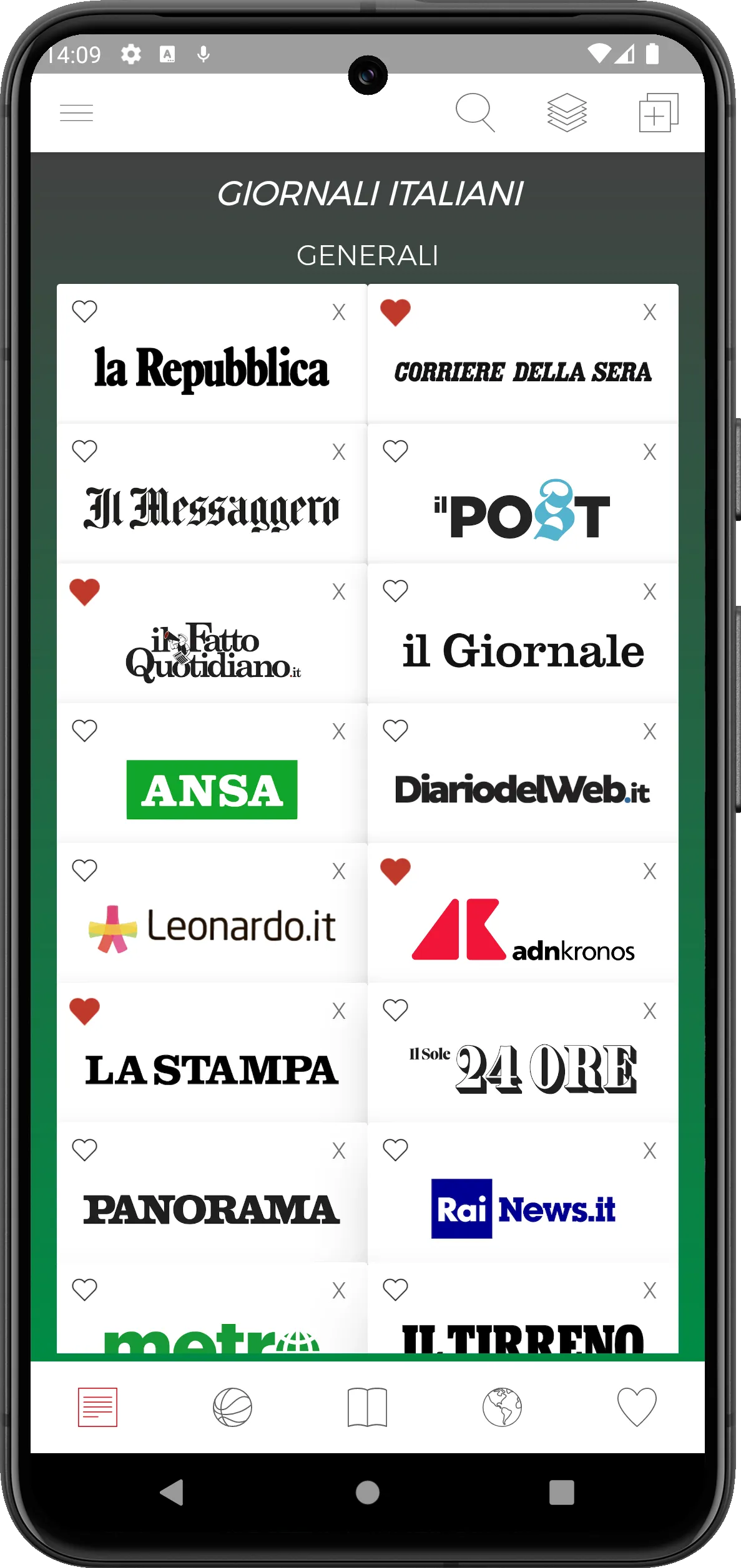 Giornali Italiani | Indus Appstore | Screenshot