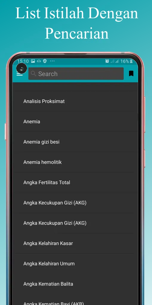 Kamus Gizi Offline | Indus Appstore | Screenshot