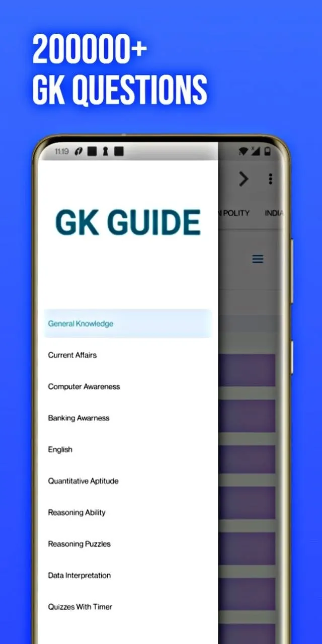 250000+ GK Questions Bank App | Indus Appstore | Screenshot